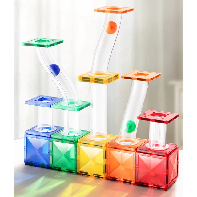 Mideer - Magnetic Tiles Marble Run Edition - 100 pcs (2)