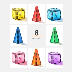 Mideer - Magnetic Tiles Marble Run Edition - 100 pcs (4)