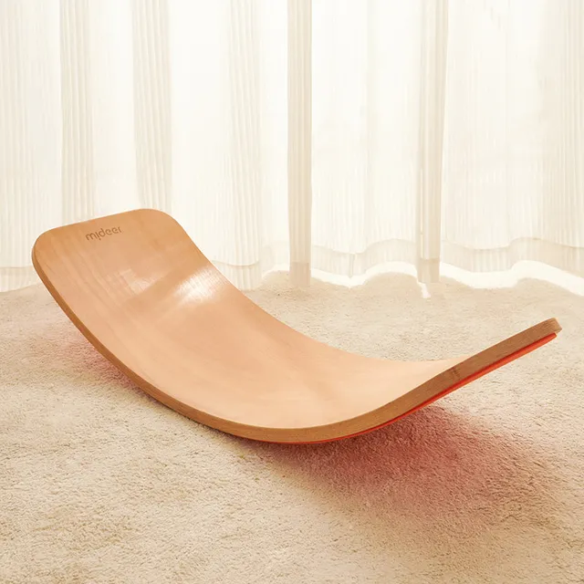 Mideer - Wooden Balance Board - Orange (1)