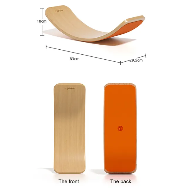Mideer - Wooden Balance Board - Orange (14)