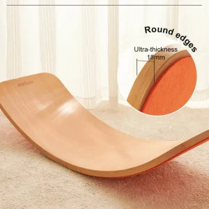 Mideer - Wooden Balance Board - Orange (8)