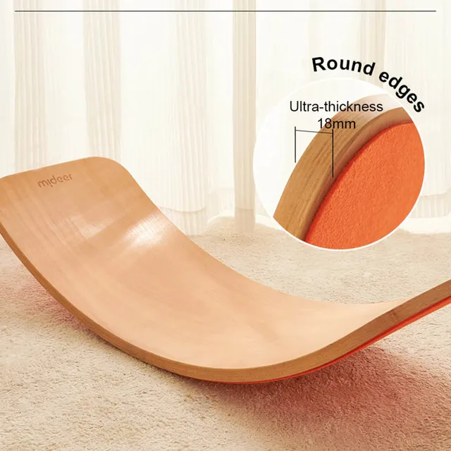 Mideer - Wooden Balance Board - Orange (8)
