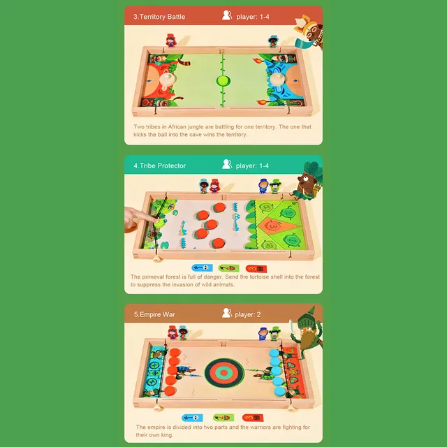 Mideer - 10-in-1 Carrom Board Game (3)