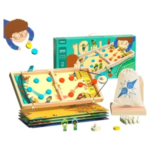 Mideer – 10 in 1 Carrom Board Game