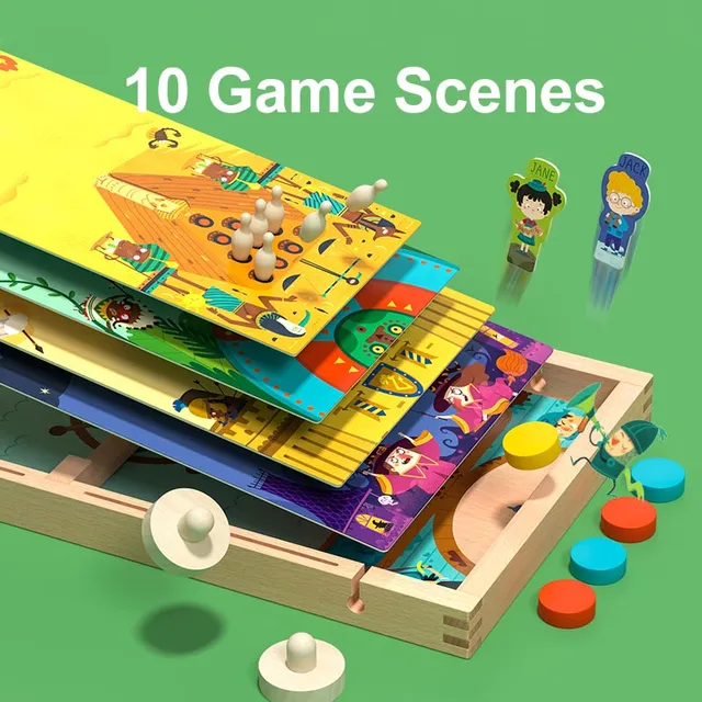 Mideer - 10-in-1 Carrom Board Game (9)