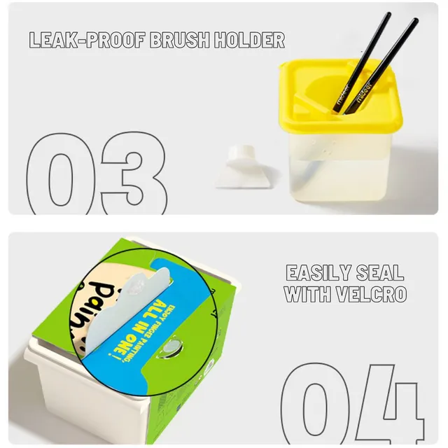 Mideer - All in One Finger Paint Kit (9)