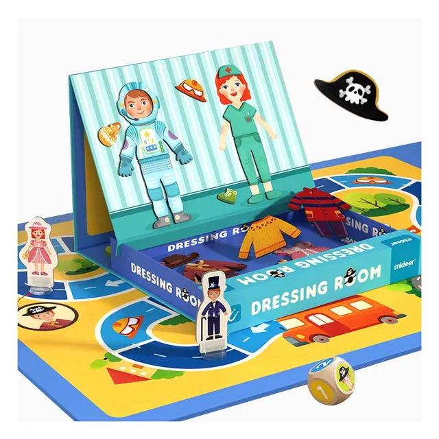Mideer - Boy & Girl Magnetic Dress Up Game (1)