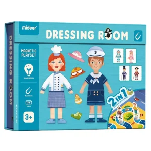 Mideer – Boy & Girl Magnetic Dress up Game