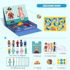 Mideer - Boy & Girl Magnetic Dress Up Game (7)