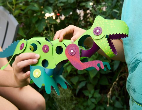 Clixo Dino Discovery Pack 22 piece magnetic building set UAE