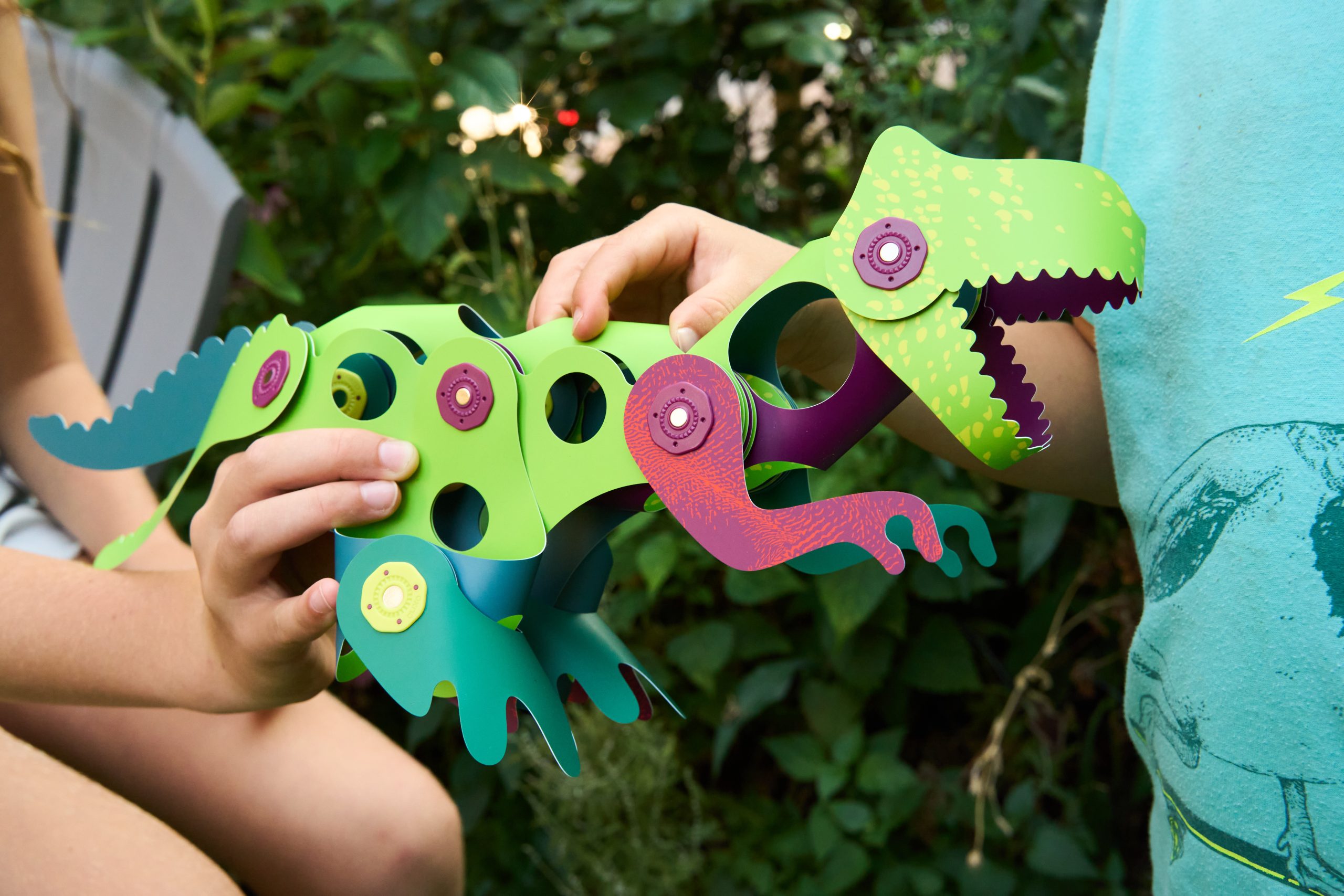 Clixo Dino Discovery Pack 22 piece magnetic building set UAE