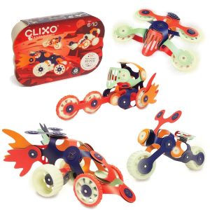 Clixo Mars Rovers Pack 30 piece glow in the dark magnetic building set UAE