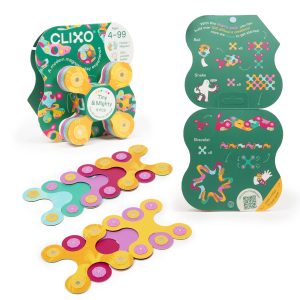 CL-MITY-BD-4_2 Child building jungle animals with Clixo magnetic toy UAE