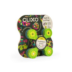 Clixo Tiny & Mighty Dino Pack new 2026 dinosaur magnetic toy UAE