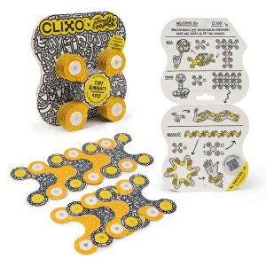 9 piece Clixo quad magnetic pieces exclusive Timothy Goodman artist colours
